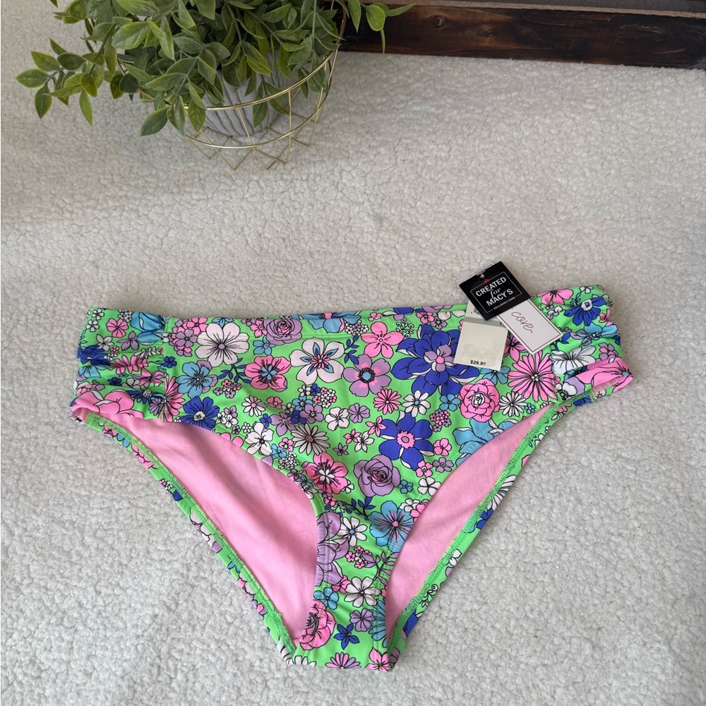 Salt + Cove floral swim bottoms